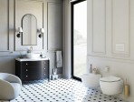 Deante Alpinia Keramikas izlietne, 470 x 350 x 140, White 2
