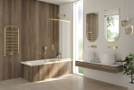 Deante Arnika Izlietnes jaucējkrāns, Brushed Gold 2