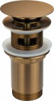 Deante Click-Clack Izlietnes aizbāznis, Brushed Bronze