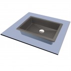 Deante Correo Granīta izlietne, Anthracite Metallic 4