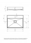 Deante Correo Granīta izlietne, Anthracite Metallic 3