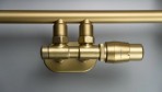 Deante dvieļu žāvētājs Silia 500x1570 mm, Matte gold 5