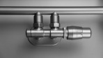 Deante dvieļu žāvētājs Silia 500x1570 mm, Matte steel 4