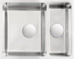 Deante Egeria Tērauda izlietne, 1,5 bļodas, Brushed Steel 6