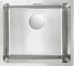 Deante Egeria Tērauda izlietne, 1 bļoda, Brushed Steel 6