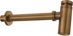 Deante Izlietnes sifons, Brushed bronze