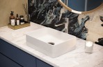 Deante Jasmin Keramikas izlietne, 400 x 300 x 120, White 2