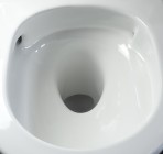 Deante Jasmin Tualetes pods ar vāku, bez apmales, Swirl, White 6