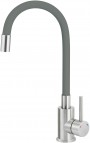 Deante Luno Virtuves jaucējkrāns, Anthracite/ Brushed Steel