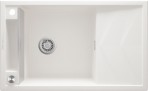 Deante Magnetic Granīta izlietne, 1 bļoda, Alabaster