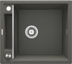 Deante Magnetic Granīta izlietne, 1 bļoda, Anthracite Metallic
