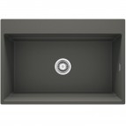 Deante Magnetic Granīta izlietne, 1 bļoda, Anthracite Metallic 2