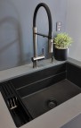 Deante Magnetic Granīta izlietne, 1 bļoda, Metallic Graphite 5