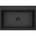 Deante Magnetic Granīta izlietne, 1 bļoda, Metallic Graphite 4