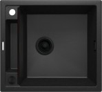 Deante Magnetic Granīta izlietne, 1 bļoda, Metallic Graphite