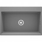 Deante Magnetic Granīta izlietne, 1 bļoda, Metallic Grey 4