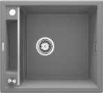 Deante Magnetic Granīta izlietne, 1 bļoda, Metallic Grey