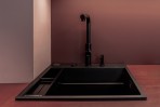 Deante Magnetic Granīta izlietne, 1 bļoda, Nero 4
