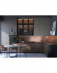 Deante Momi Granīta izlietne, 1 bļoda, Anthracite Metallic 4