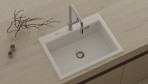 Deante Momi Virtuves jaucējkrāns ar izvelkamu snīpi, Brushed Steel 4