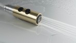 Deante Olfato Virtuves jaucējkrāns ar izvelk. sn., 2 jet, Brushed Gold 4