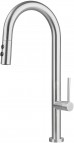 Deante Olfato Virtuves jaucējkrāns ar izvelk. sn., 2jet, Brushed Steel