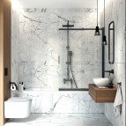 Deante Peonia Keramikas izlietne, 500 x 300 x 140, White 3