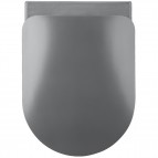 Deante Peonia Tualetes poda vāks, Soft-closing, Anthracite/ Titanium 3