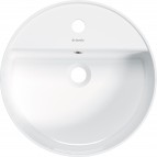 Deante Round Keramikas izlietne, ⌀420 x 420 x 120, White 4