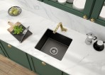 Deante Sabor Keramikas izlietne, 1 bļoda, Grey Matte 2