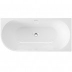 Deante Silia Akrila vanna, stūra/brīvi stāvoša, labā, 160 cm, White 3