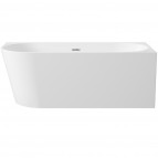 Deante Silia Akrila vanna, stūra/brīvi stāvoša, labā, 160 cm, White 2