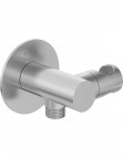 Deante Silia Dušas izvads ar dušas turētāju, Brushed Steel
