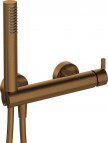 Deante Silia Dušas jaucējkrāns ar dušas komplektu​, Brushed Bronze