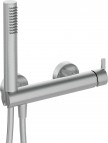 Deante Silia Dušas jaucējkrāns ar dušas komplektu​, Brushed Steel