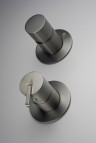 Deante Silia Dušas jaucējkrāns, iebūvējams, Titanium 3