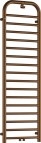 Deante Silia Elektriskais dvieļu žāvētājs, 157 cm, Matte Brown