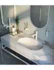 Deante Silia Granīta izlietne, Alabaster 2