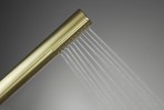Deante Silia Hexa dušas sistēma ar rokas dušu, Brushed Gold 8