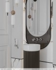 Deante Silia Keramikas izlietne, ⌀360 x 115 x 95, White 9