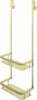 Deante Silia Piekarināms plaukts, Brushed Gold