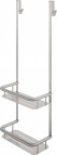 Deante Silia Piekarināms plaukts, Brushed Steel