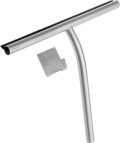 Deante Silia Stikla tīrāmā slotiņa ar āķi, Brushed Steel