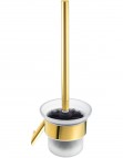 Deante Silia Tualetes birste, stiprināma pie sienas, Gold