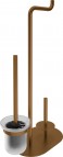 Deante Silia Tualetes papīra statīvs, 3 funkcijas, Brushed Bronze