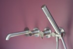 Deante Silia Vannas maisītājs, 4 caurumu, iebūvējams, Brushed Steel 2