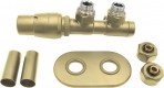 Deante termostatiskais vārsts G1/2 kreisā puse, Matte gold