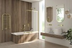 Deante termostatiskais vārsts G1/2 kreisā puse, Matte gold 3