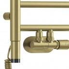 Deante termostatiskais vārsts G1/2 labā puse, Matte gold 3
