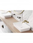 Deante Tess Keramikas izlietne, 597 x 396 x 111, White 7